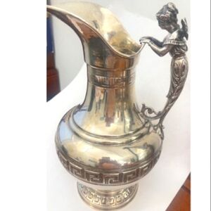 Angel Pitcher Stunning Crafted Workmanship in Sterling Silver